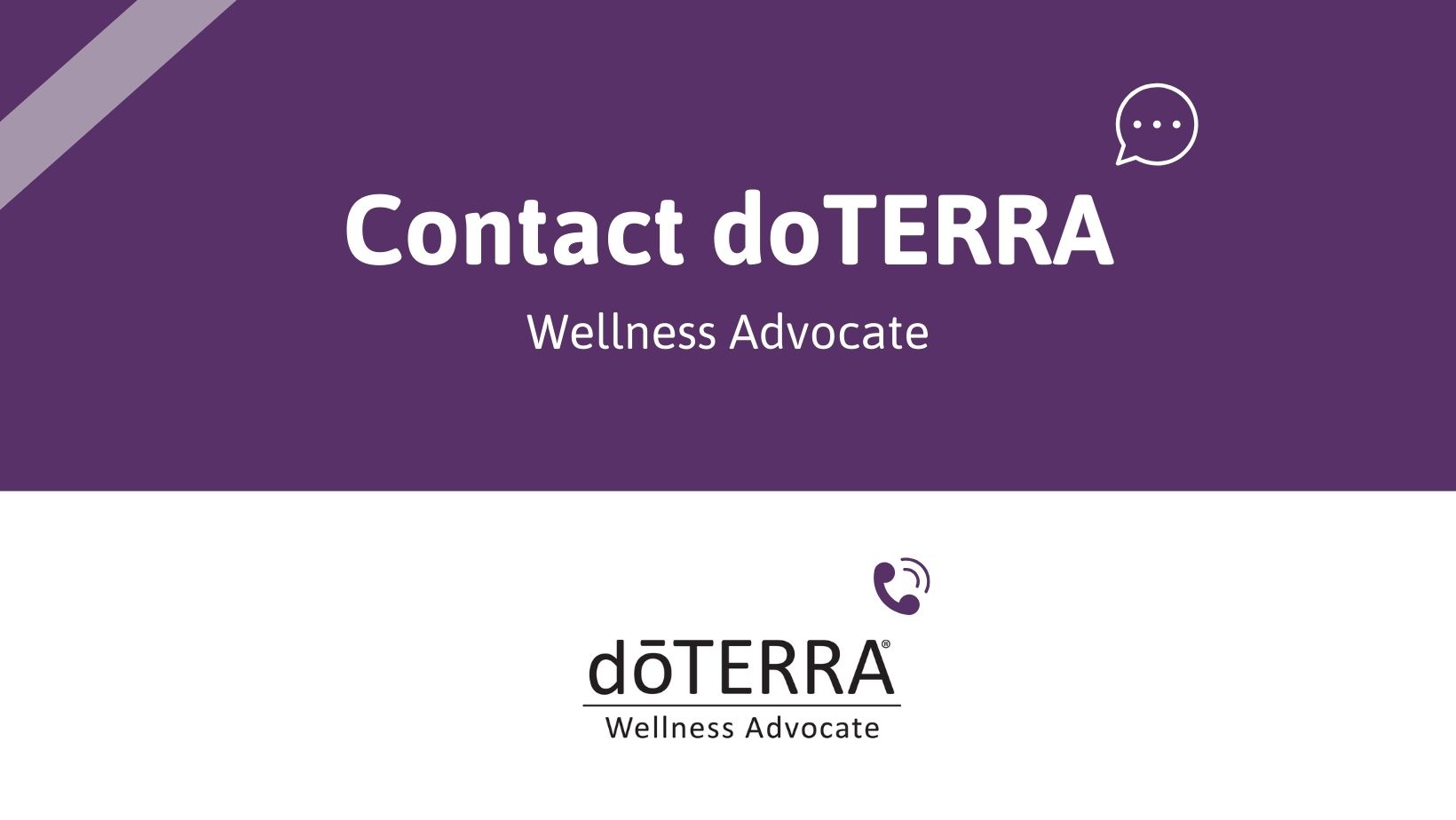 Contact doTERRA l Wellness Advocate doTERRA l Telefon l Email